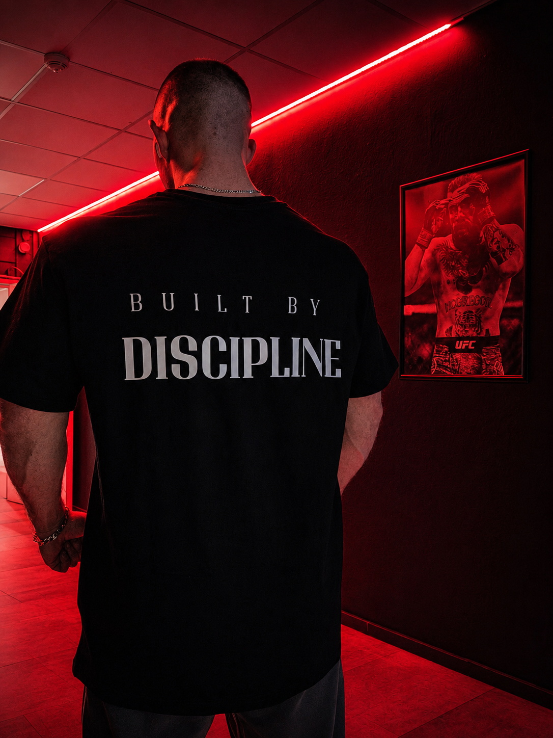 Built By Discipline - Oversized T-shirt